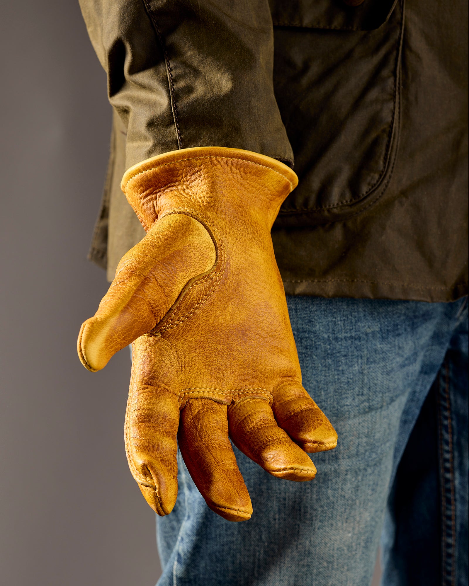 Elk Skin Gloves Elk Skin Work Gloves Crud