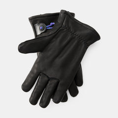Mitsuhiko gloves Re:newool lined Black