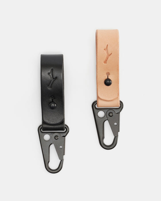 Crud Leather Keychain